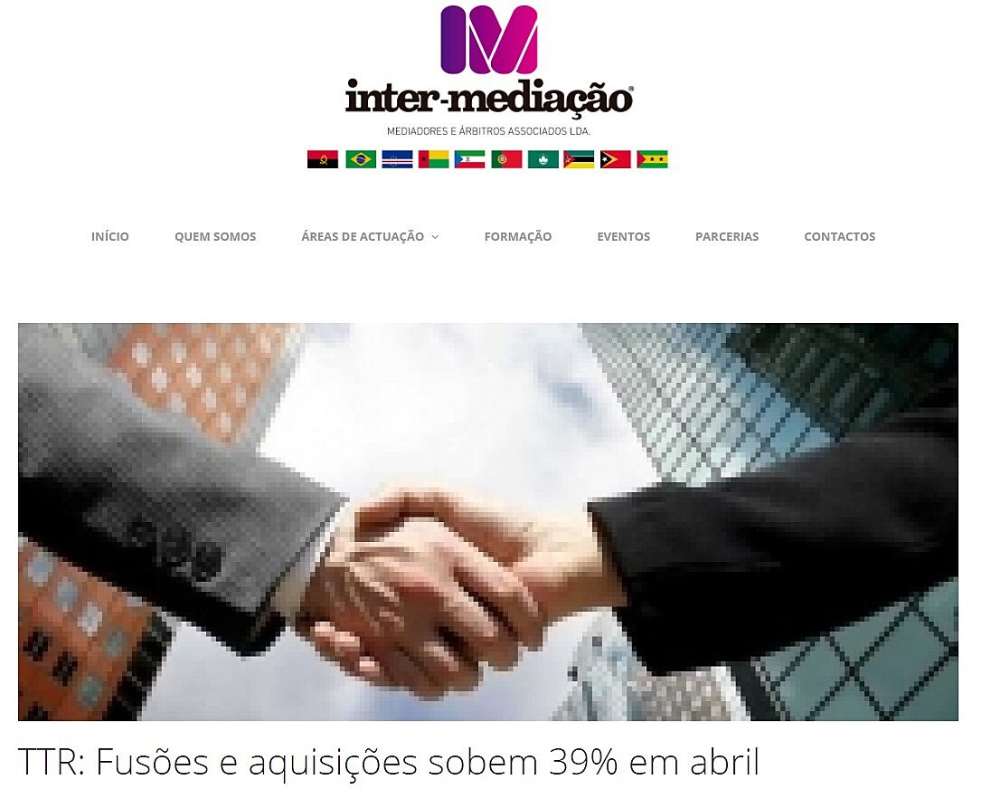 Fuses e aquisies sobem 39% em abril